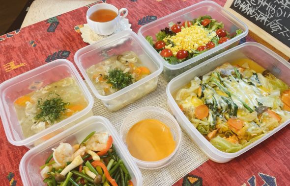 料理教室マンツーマン鮭のちゃんちゃん焼きセット