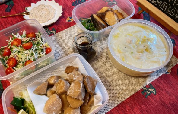 料理教室マンツーマン里芋から揚げセット