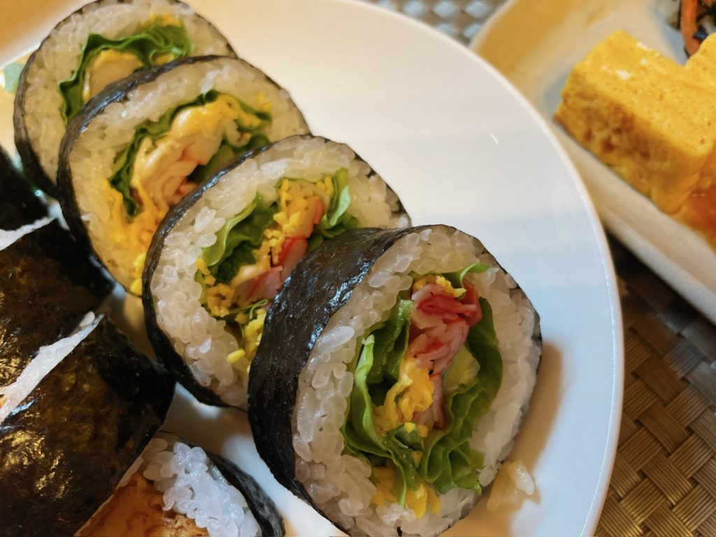 料理教室マンツーマン巻き寿司⑥
