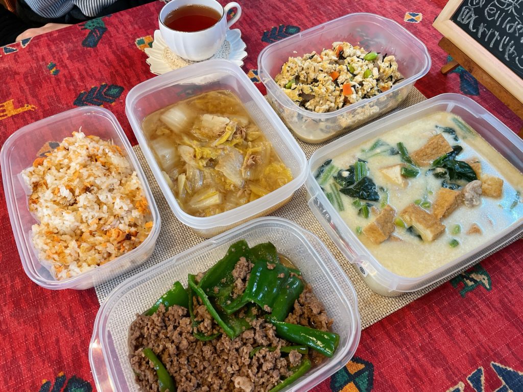 料理教室マンツーマン肉ピーマンセット