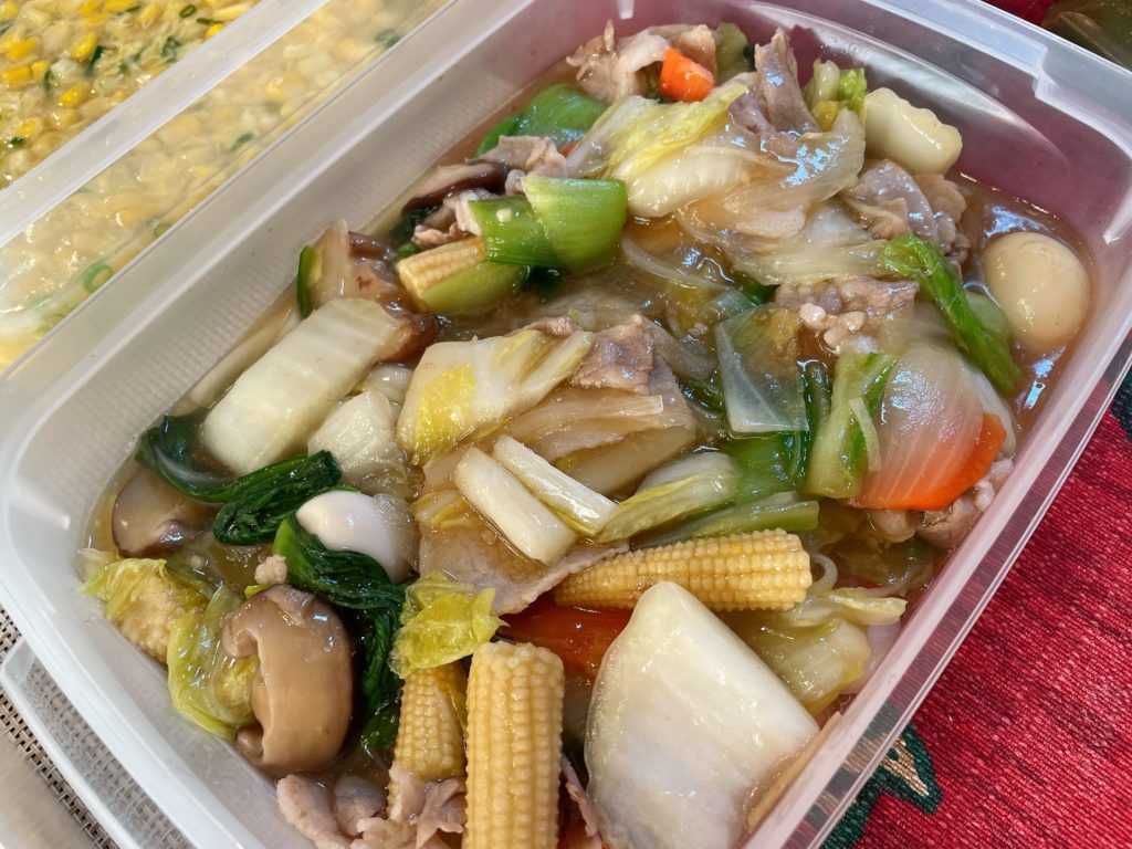 料理教室マンツーマン八宝菜