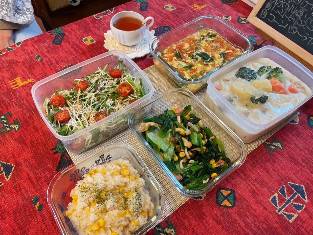 料理教室マンツーマンクリームシチューセット