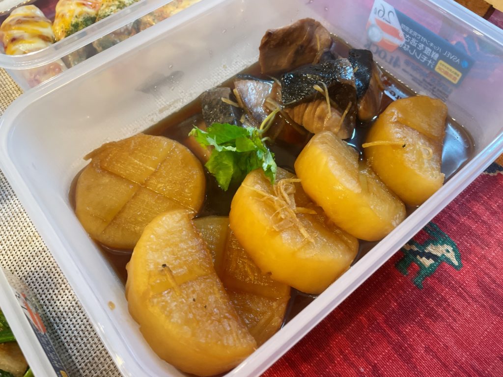 料理教室マンツーマンぶり大根