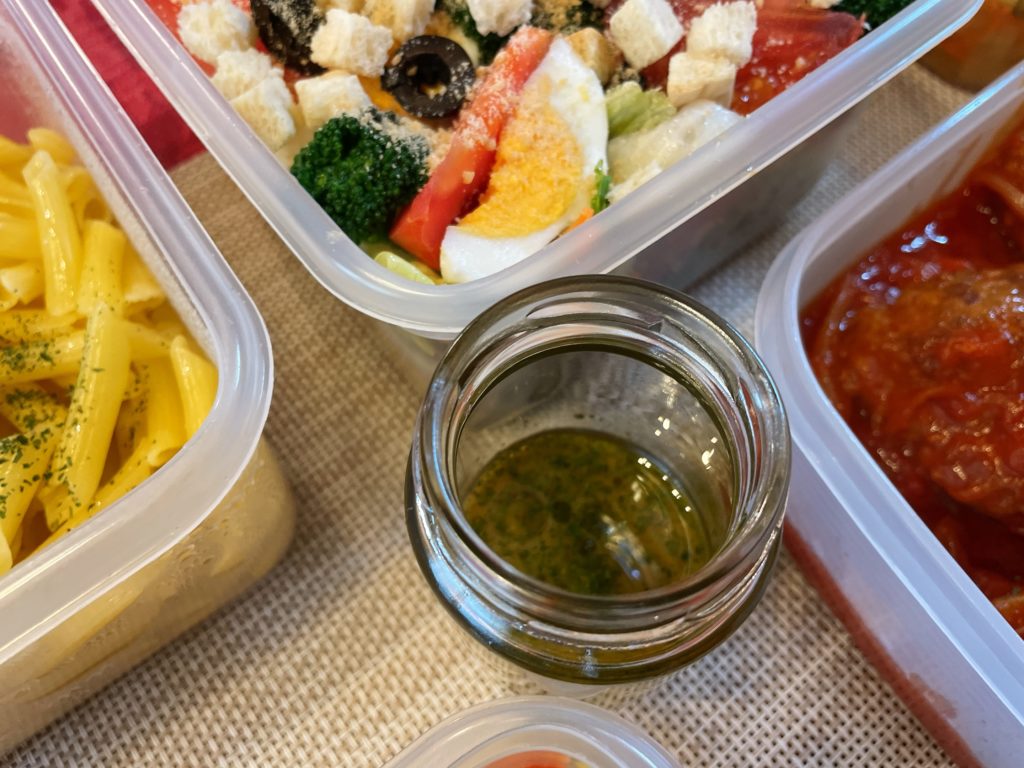 料理教室マンツーマンイタリアンドレッシング