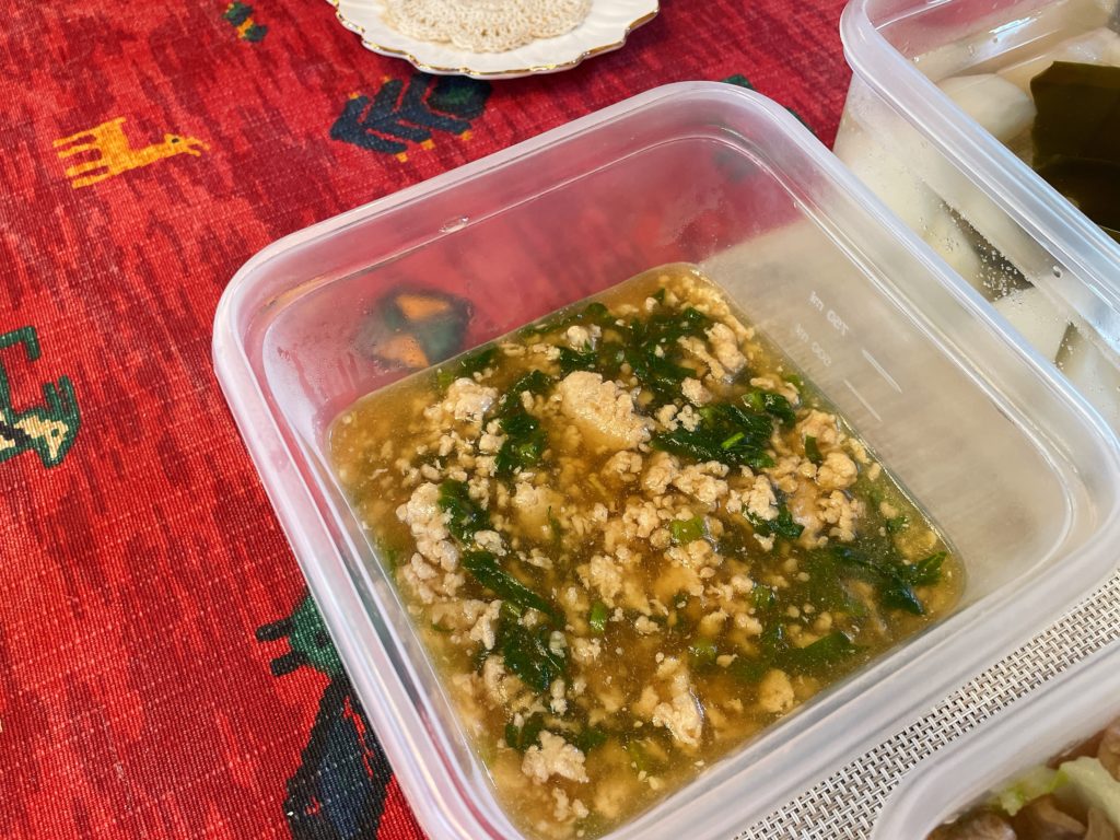 料理教室マンツーマンとりそぼろあん