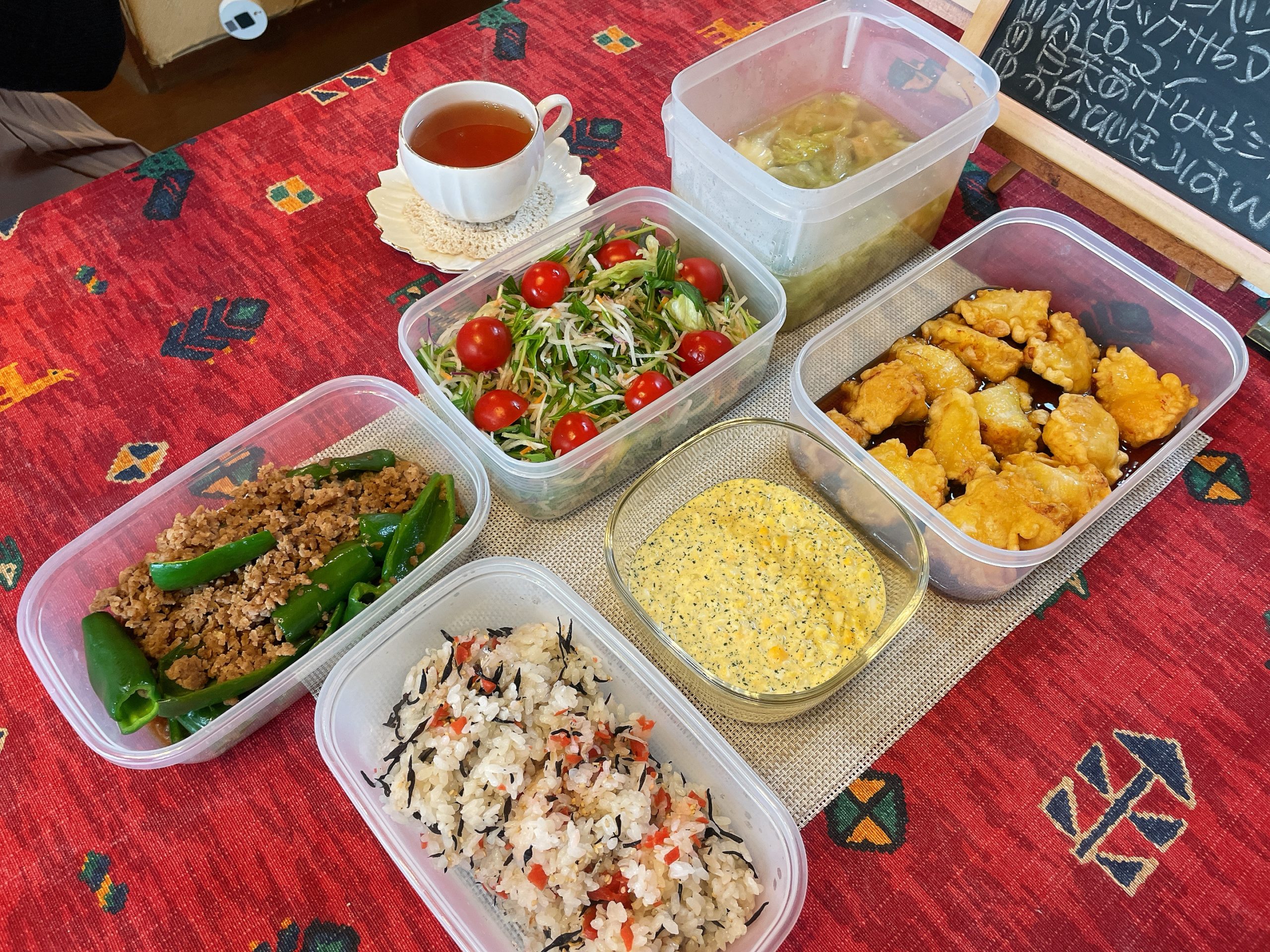 料理教室マンツーマンチキン南蛮セット