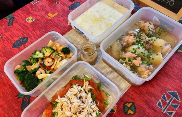 料理教室マンツーマン鶏大根煮物セット