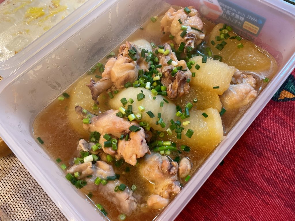 料理教室マンツーマン鶏大根