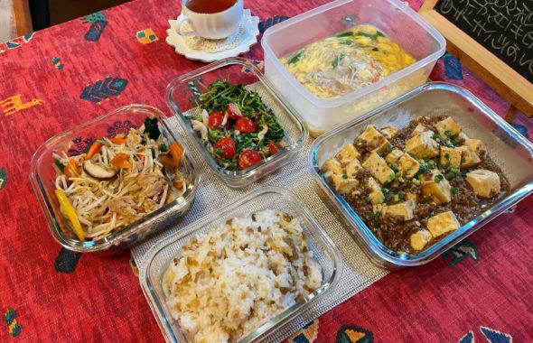 料理教室マンツーマン麻婆豆腐セット