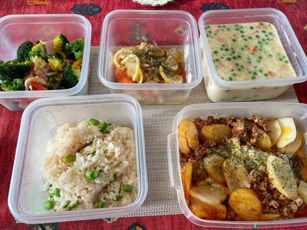 料理教室マンツーマンじゃがミート焼きセット