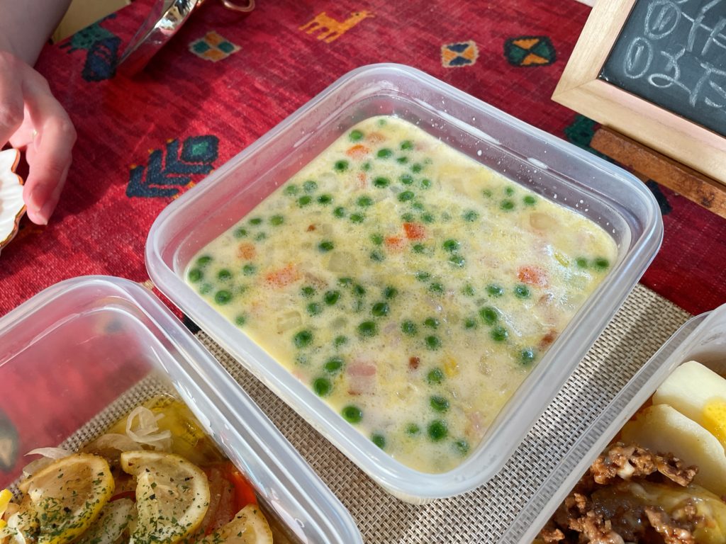 料理教室マンツーマンクラムチャウダー