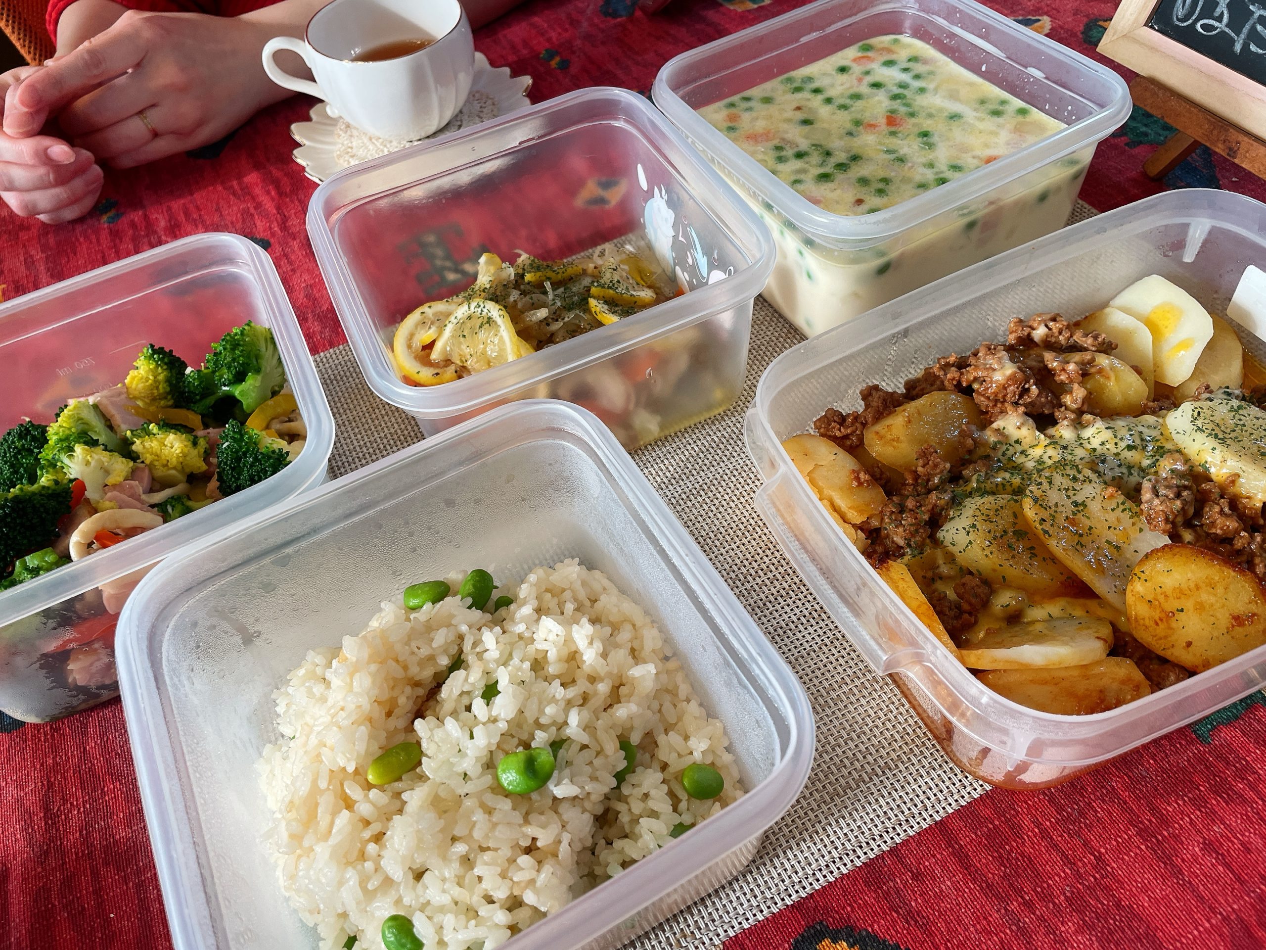 料理教室マンツーマンじゃがミートチーズ焼きセット