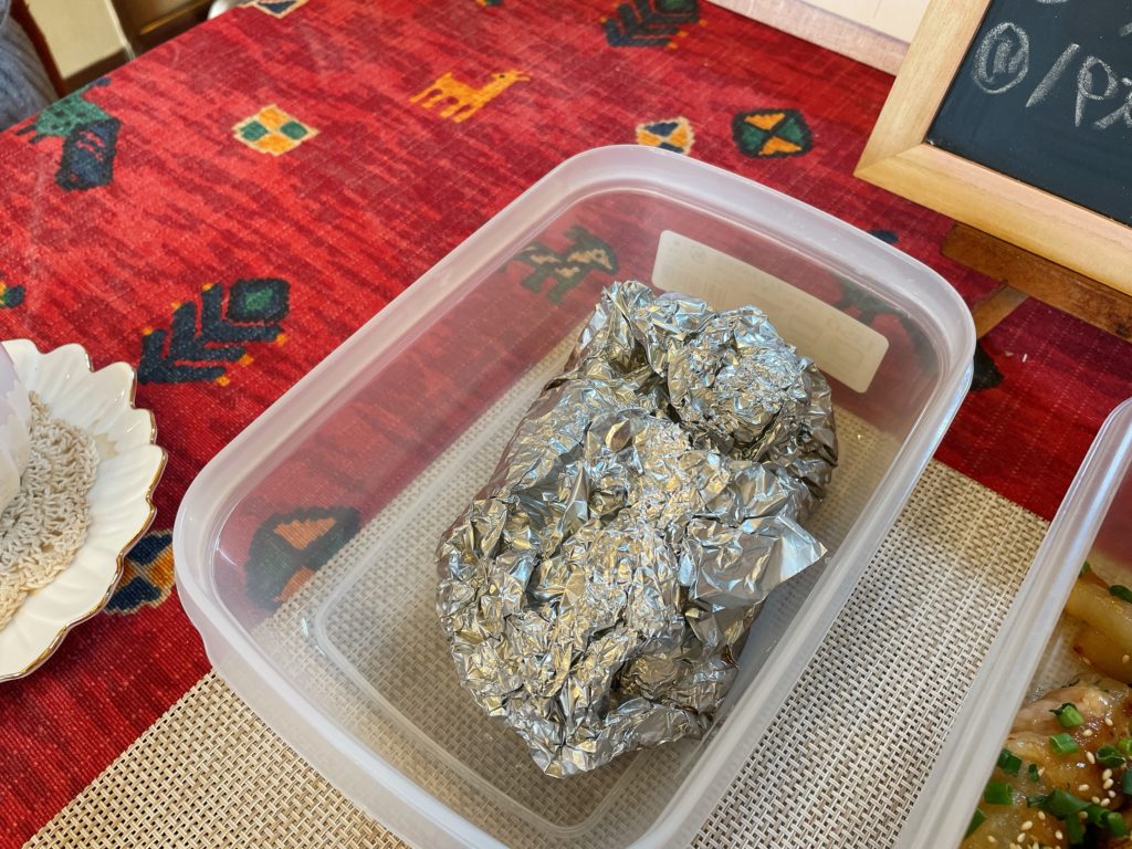 料理教室マンツーマンアヒージョ完成品