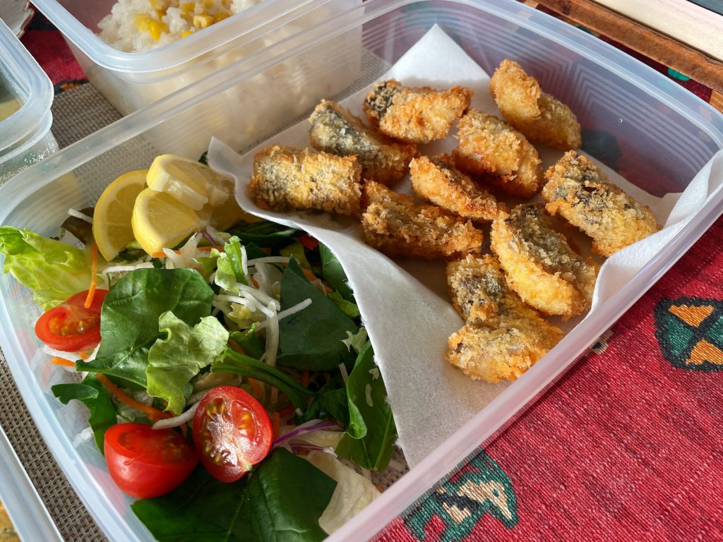 料理教室マンツーマン鱈フライ