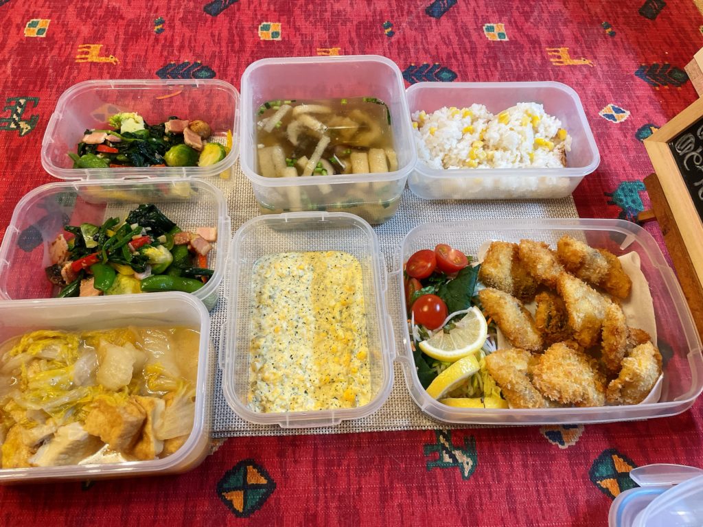 料理教室マンツーマン鱈フライセット