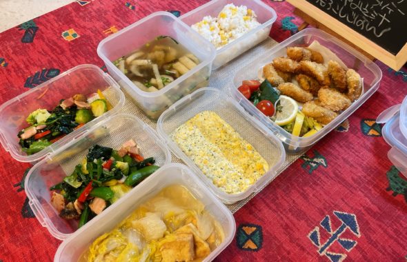 料理教室マンツーマン鱈フライセット