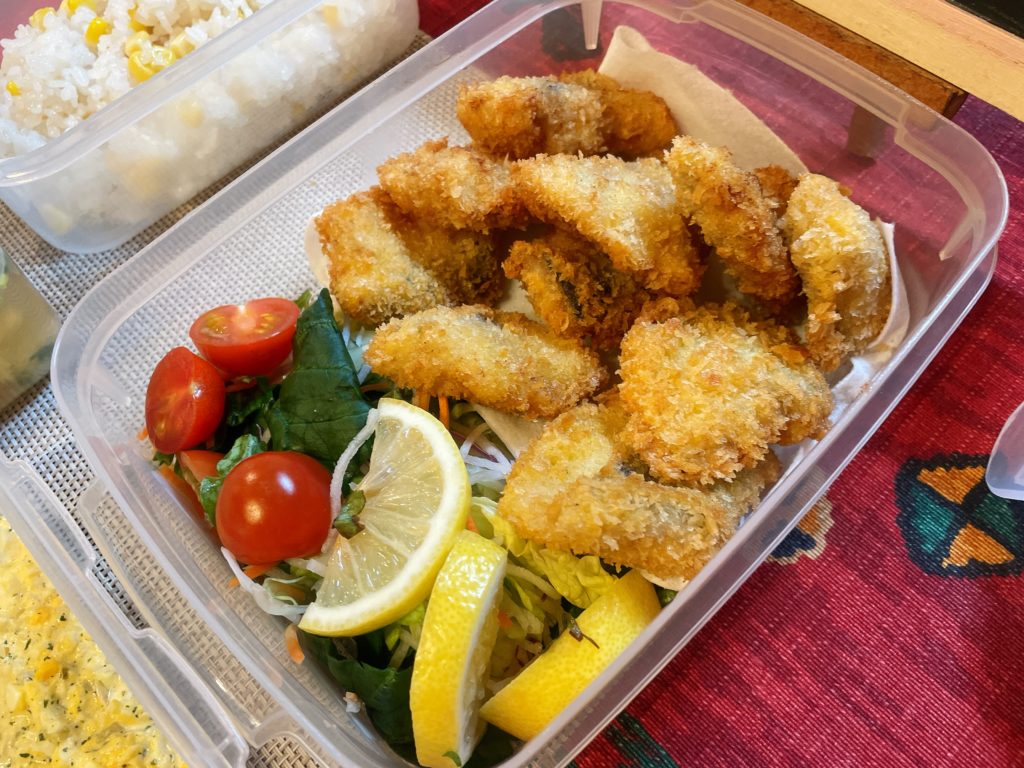 料理教室マンツーマン鱈フライ