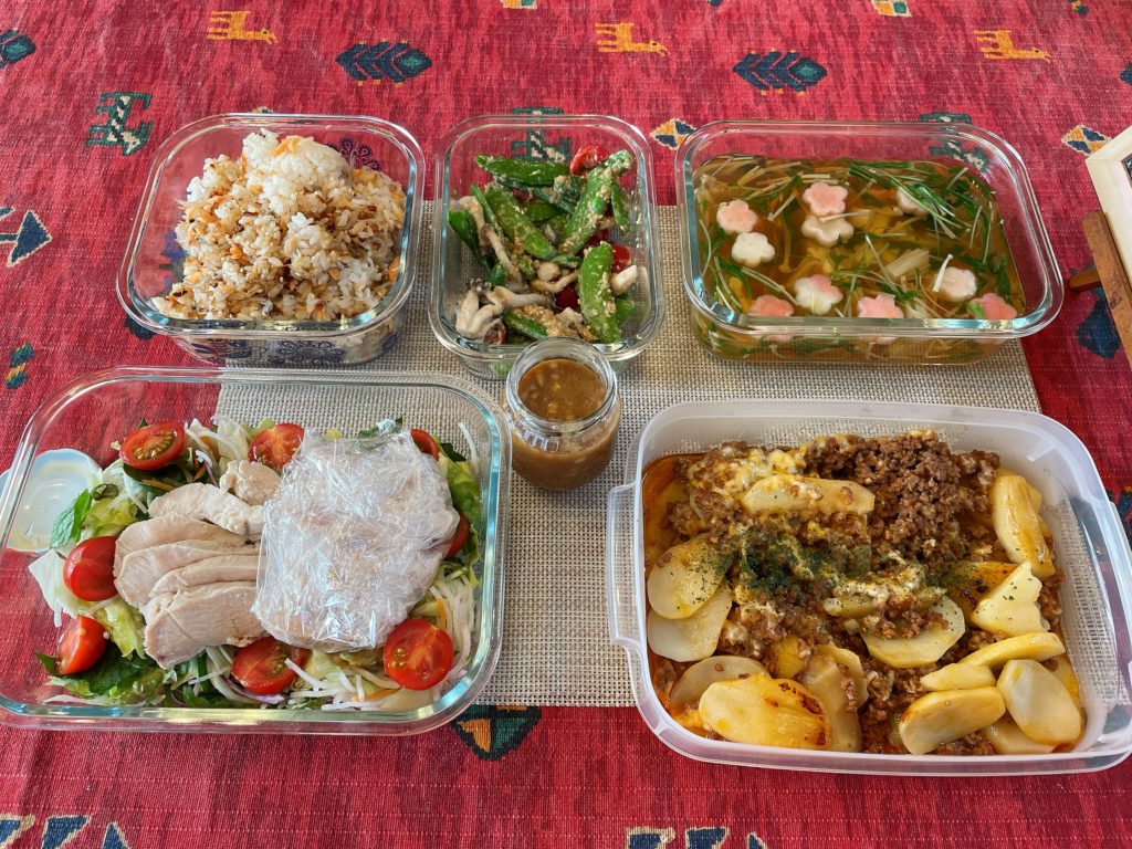 料理教室マンツーマンじゃがミートチーズ焼きセット