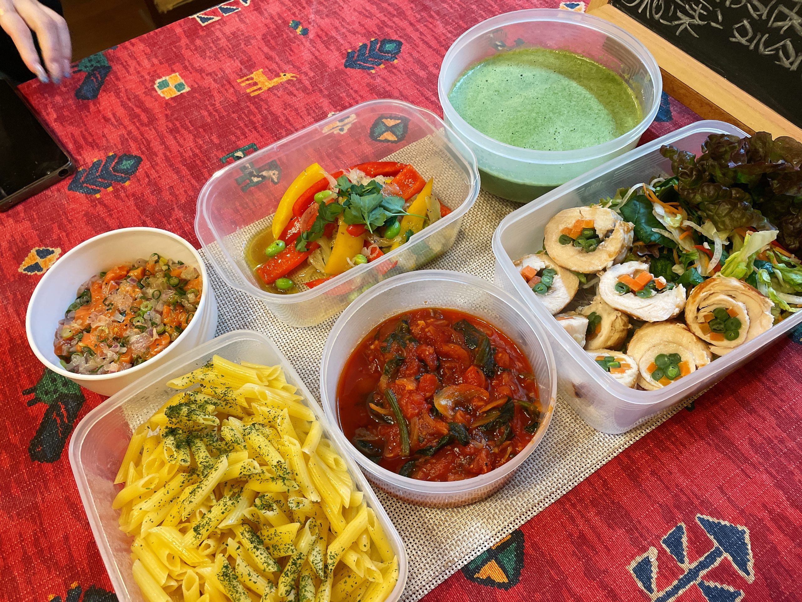 料理教室マンツーマンチキンロールセット