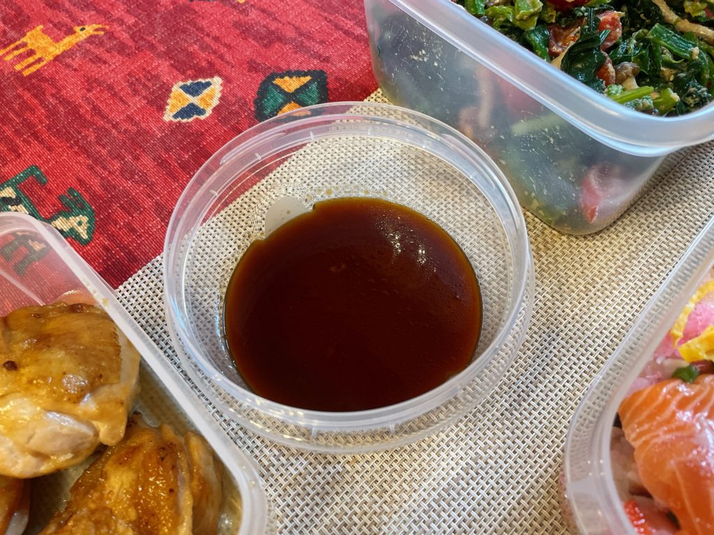 料理教室マンツーマン照り焼きのタレ