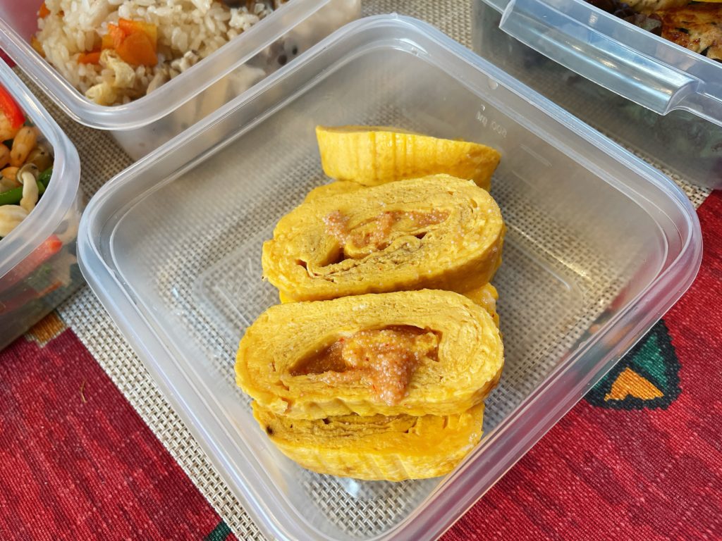 料理教室マンツーマンめんたい出汁巻き