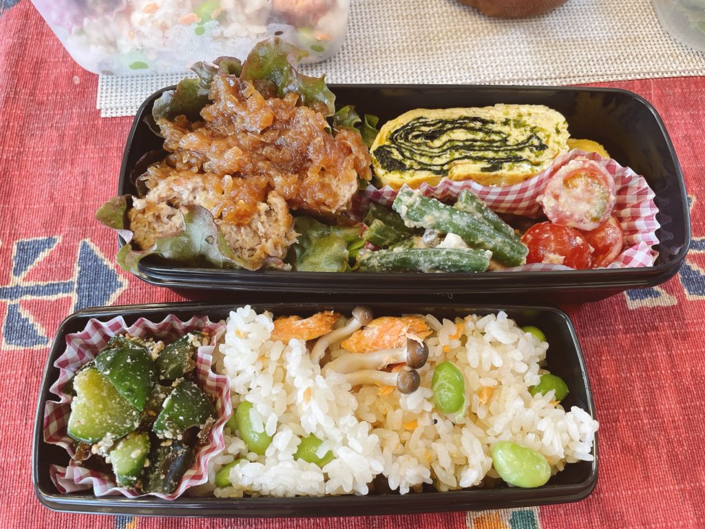 料理教室マンツーマンハンバーグ弁当