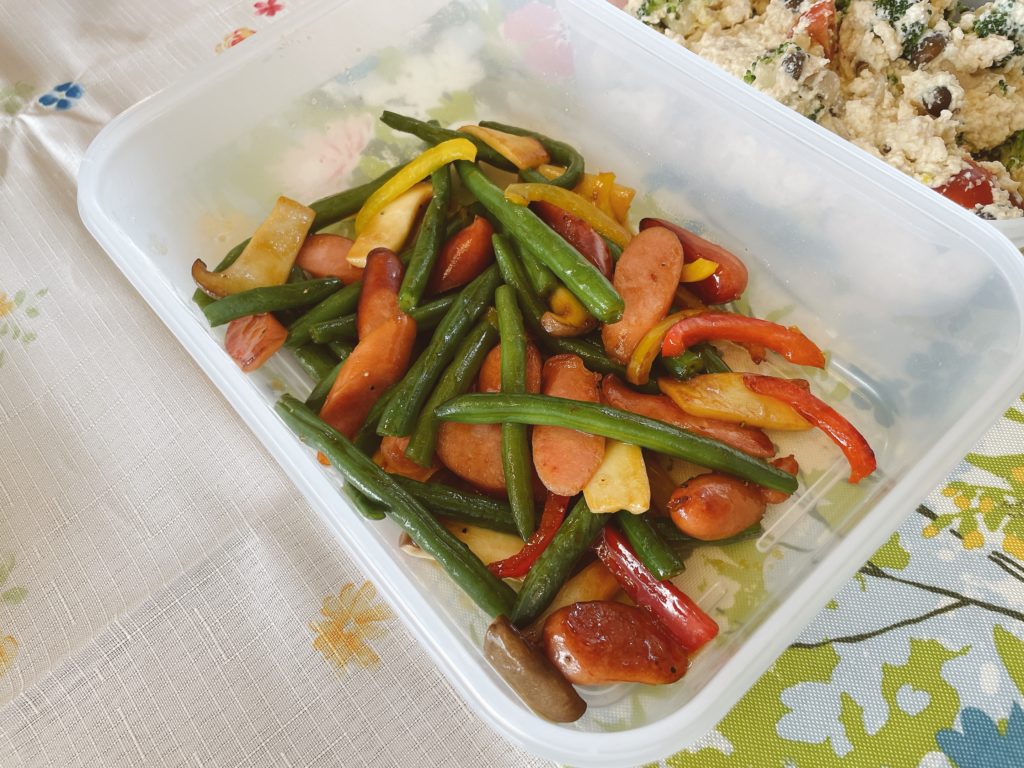 料理教室マンツーマンインゲンオイスターソテー