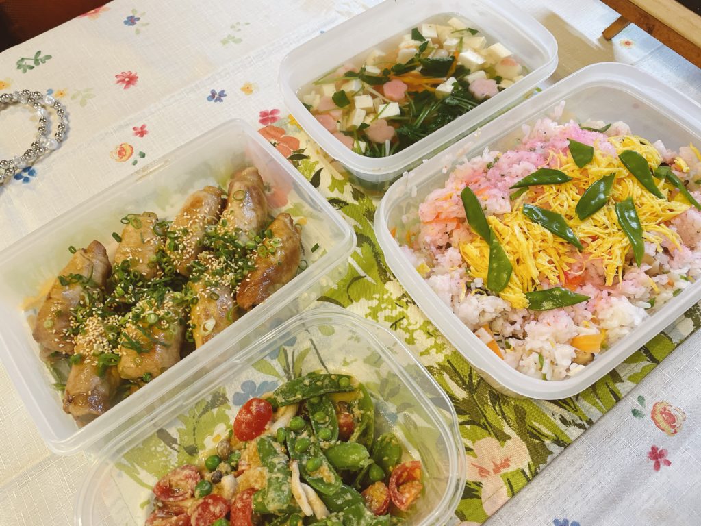 料理教室マンツーマン五目ちらし寿司セット