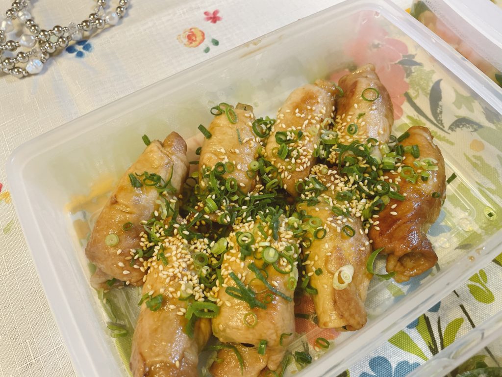 料理教室マンツーマン大根豚巻き巻き