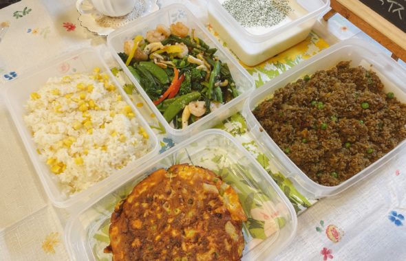 料理教室マンツーマンドライカレーセット