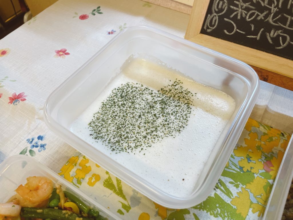 料理教室マンツーマンジャガイモポタージュ