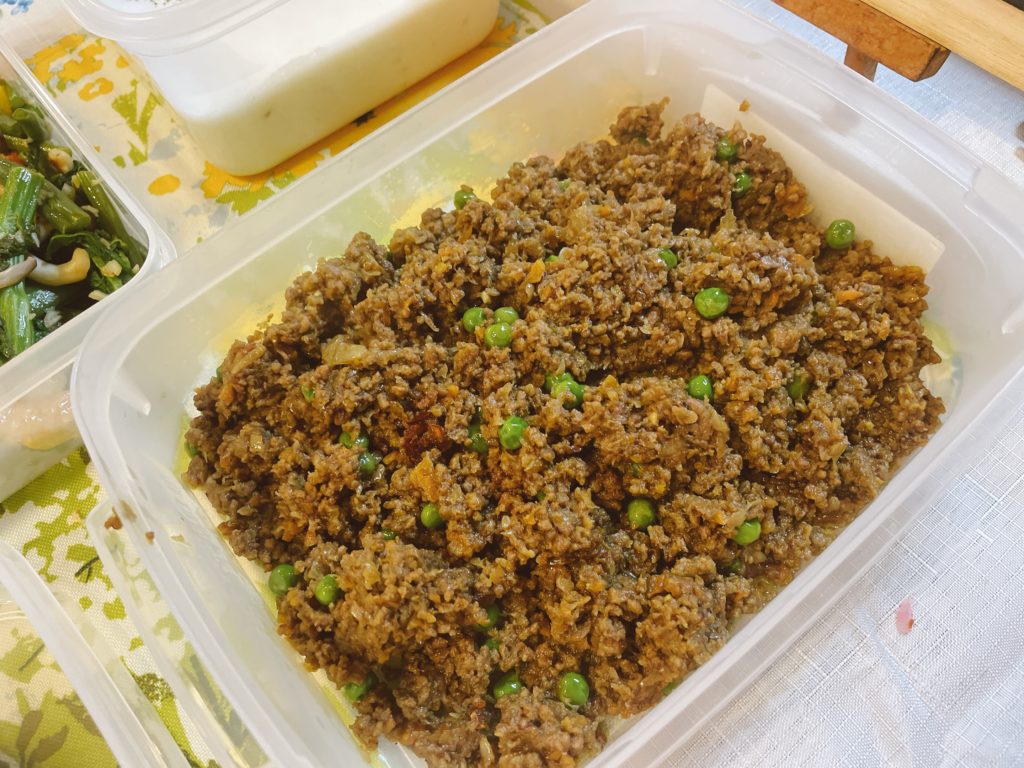 料理教室マンツーマンドライカレー