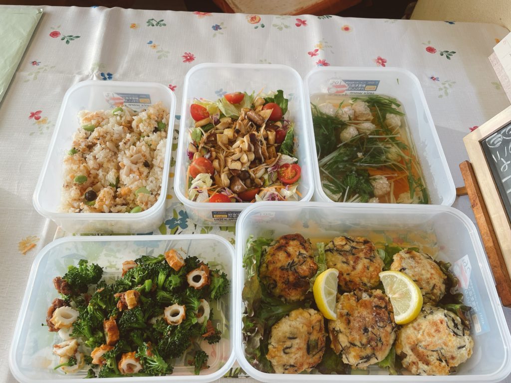 料理教室マンツーマン厚揚げひじきつくねセット