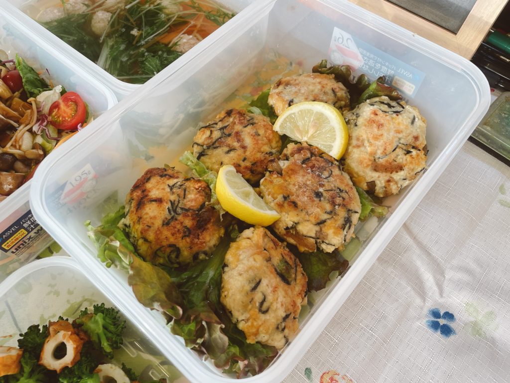 料理教室マンツーマン厚揚げひじきつくね