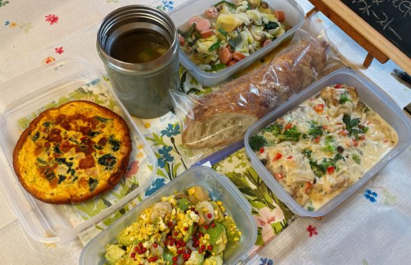 料理教室マンツーマンチキンクリーム煮セット