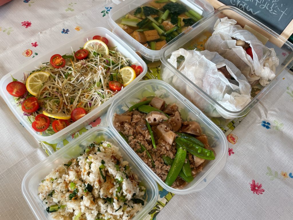 料理教室マンツーマンチキンシート包み蒸しセット