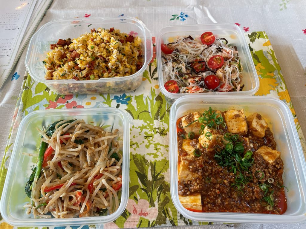 料理教室マンツーマン麻婆豆腐セット