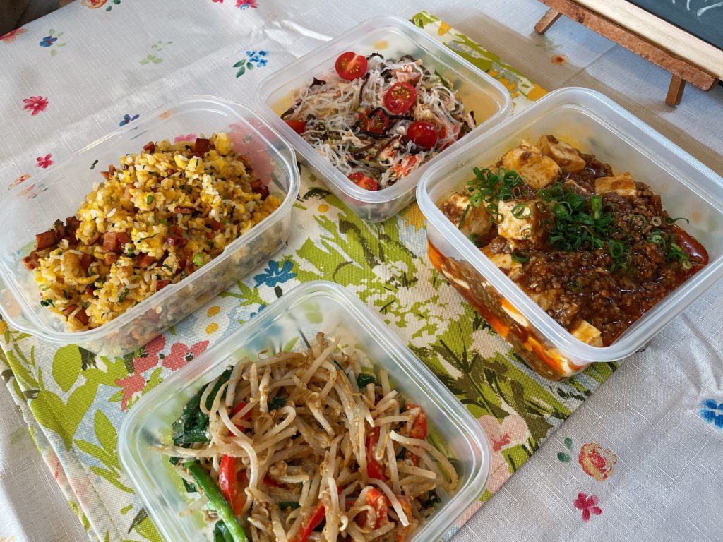 料理教室マンツーマン麻婆豆腐セット