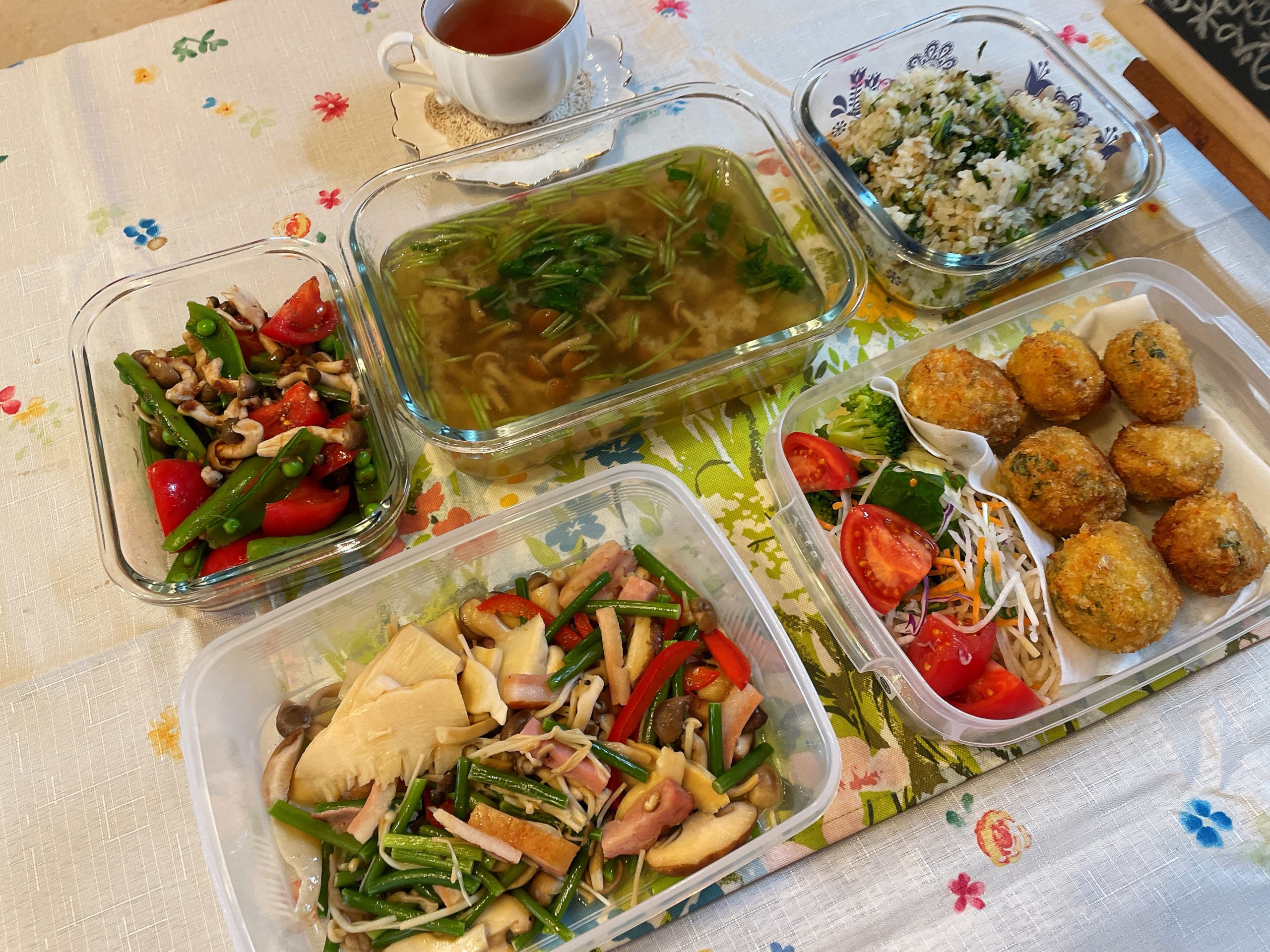 料理教室マンツーマン豚シソチーズコロッケ風セット