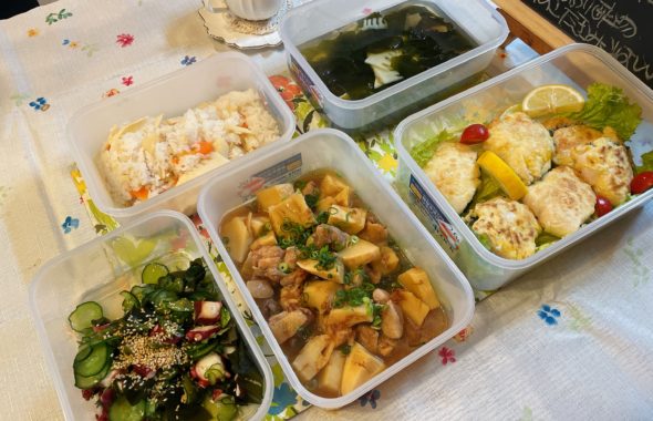 料理教室マンツーマンささみしそチーズ焼きセット