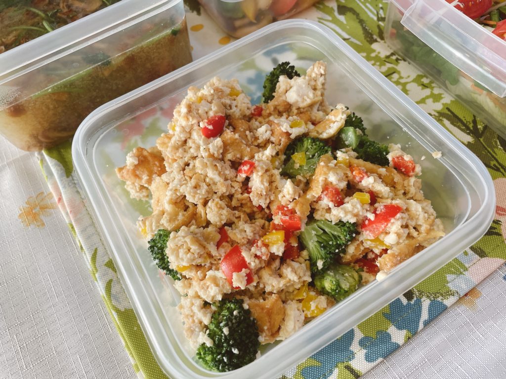 料理教室マンツーマン厚揚げ白和え