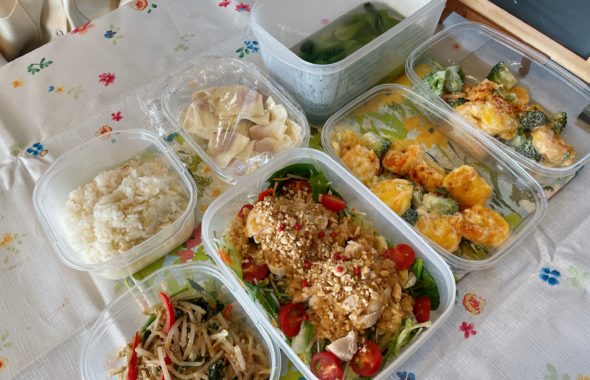 料理教室マンツーマンエビマヨセット