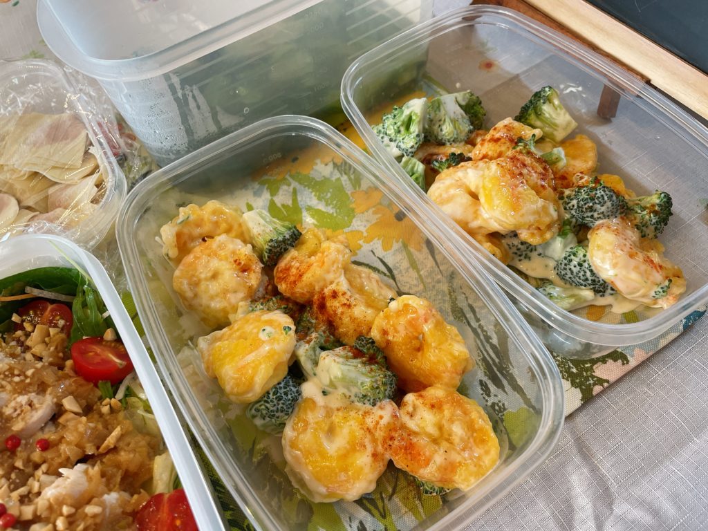 料理教室マンツーマンエビマヨ