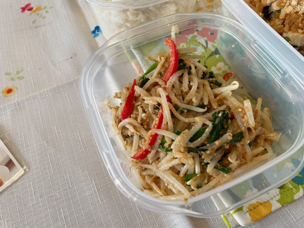 料理教室マンツーマンもやしナムル風