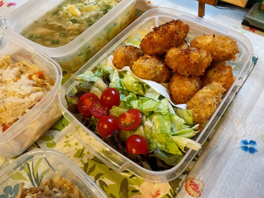 料理教室マンツーマン豚チーズコロッケ風