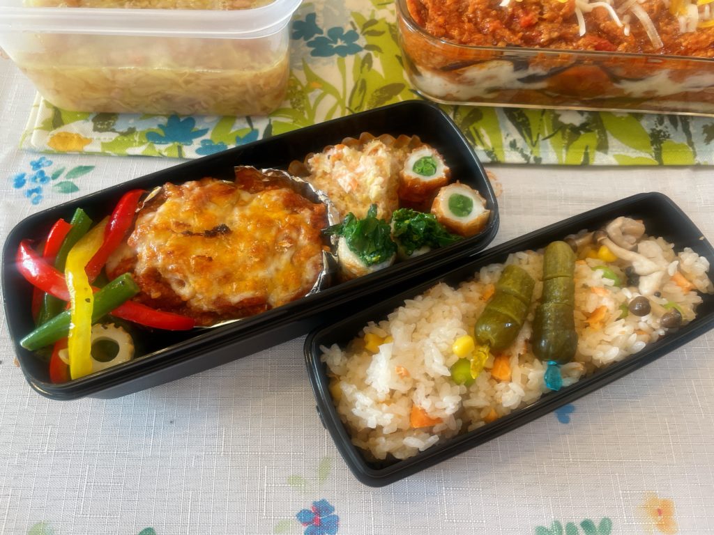 料理教室マンツーマンラザニア弁当