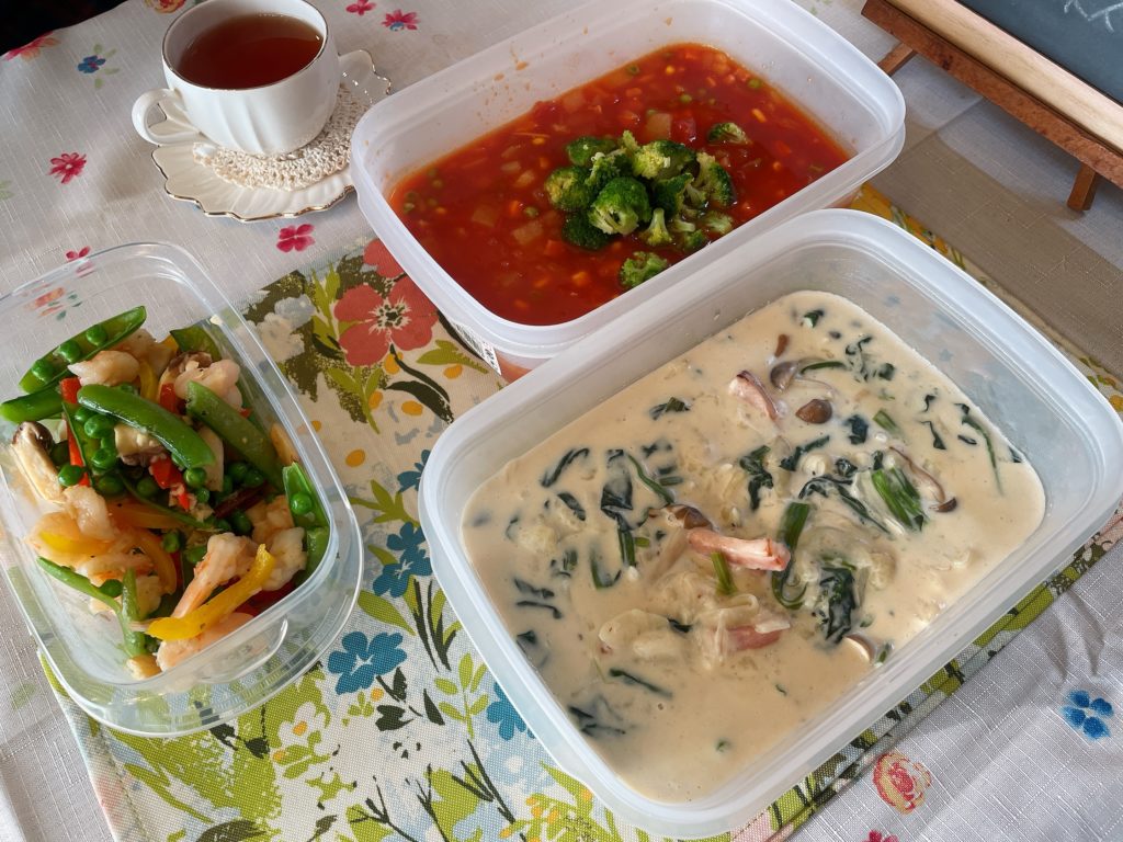 料理教室マンツーマンククリームパスタソースセット