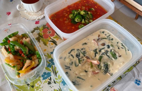 料理教室マンツーマンククリームパスタソースセット