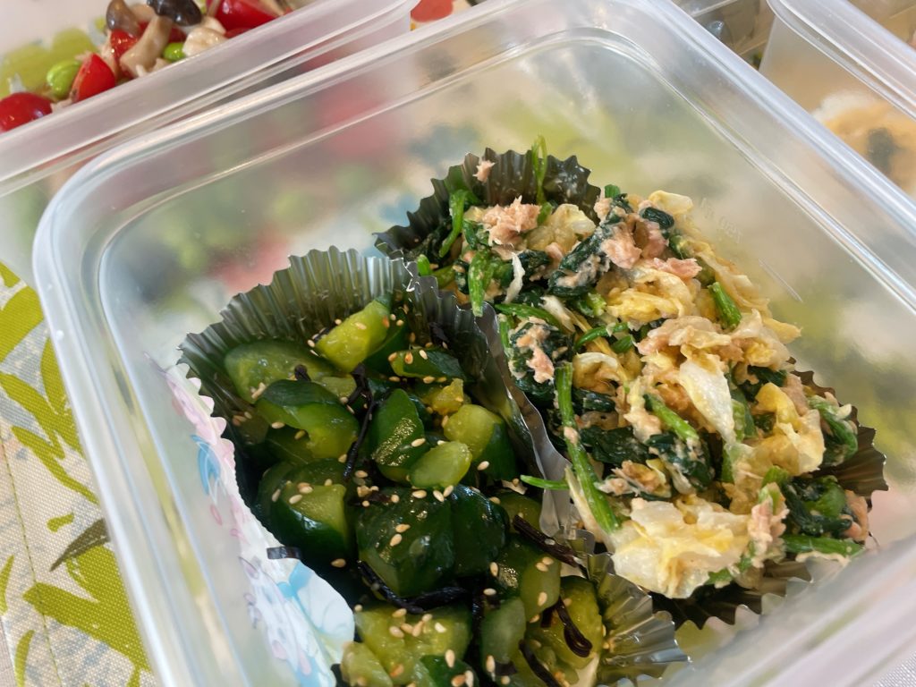 料理教室マンツーマンお弁当おかず①