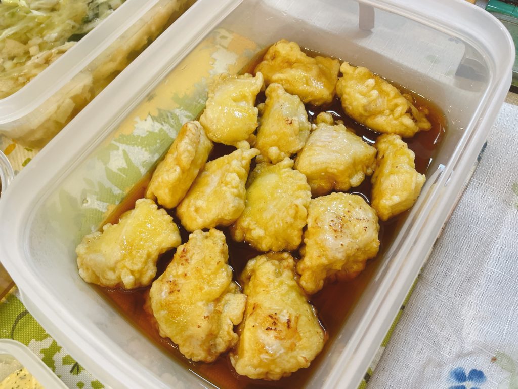 料理教室マンツーマンチキン南蛮
